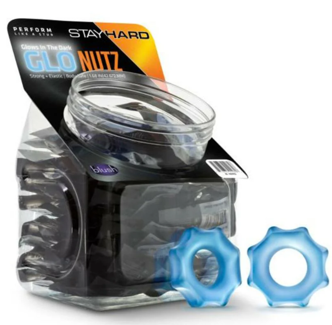Stay Hard Glo Nutz 40-piece Fishbowl