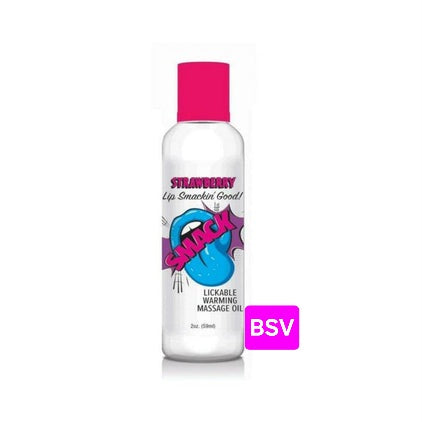 Edible warming massage oil