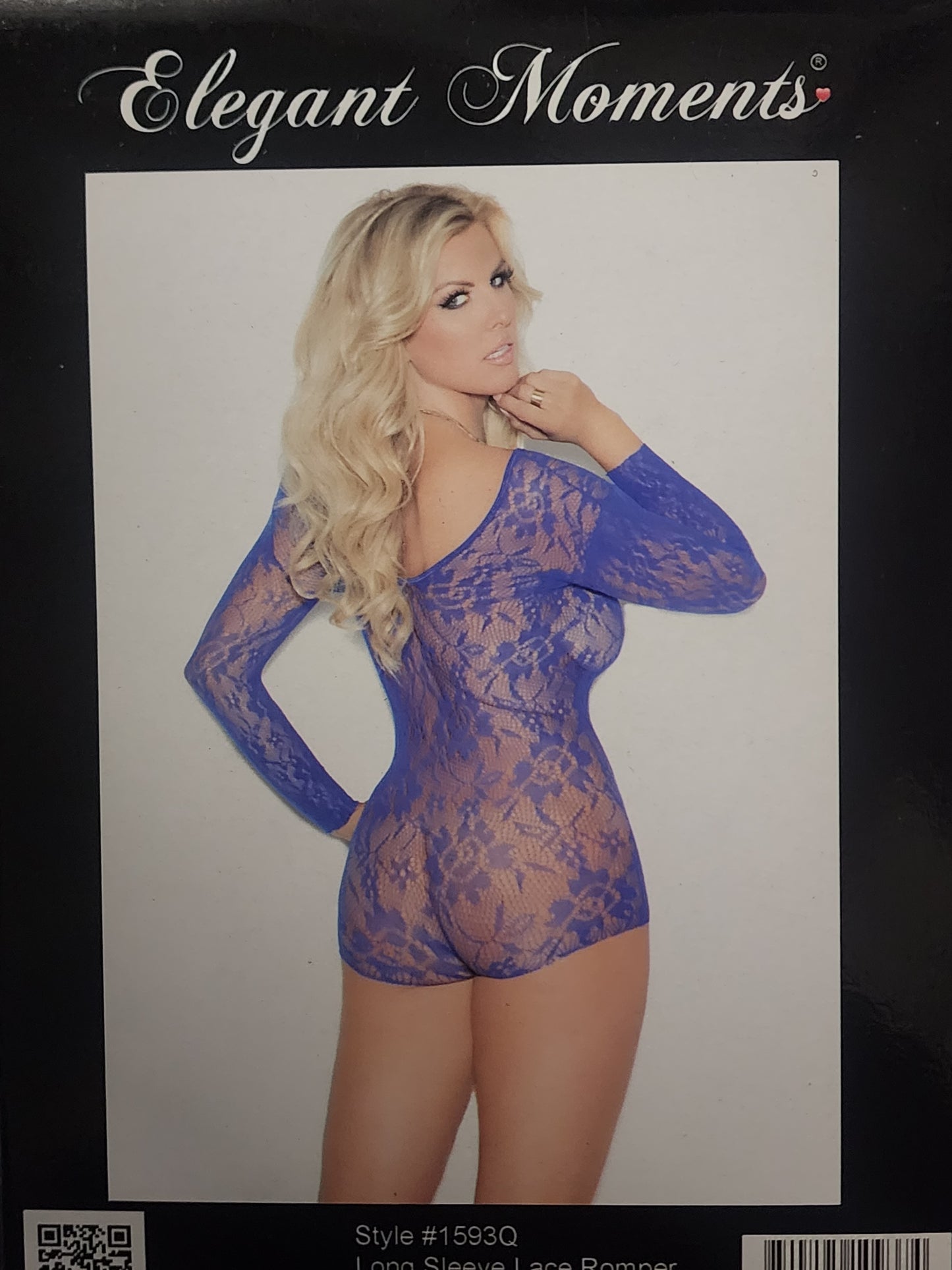 Long Sleeve Lace Romper