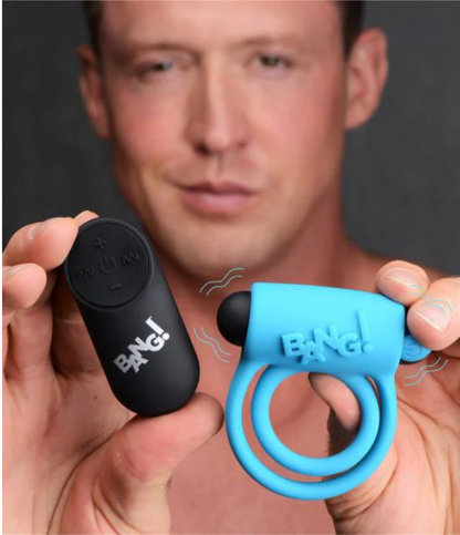 Bang Remote Control Vibrating Cock Ring & Bullet