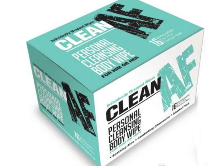 Clean AF Personal Cleansing Body Wipes