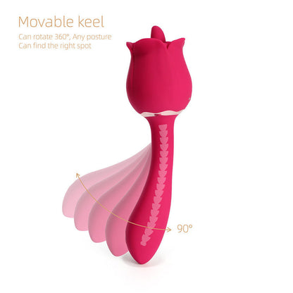 2n1 Rose Vibrator & G Spot Massager