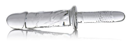 Glass Dildo Thruster Clear