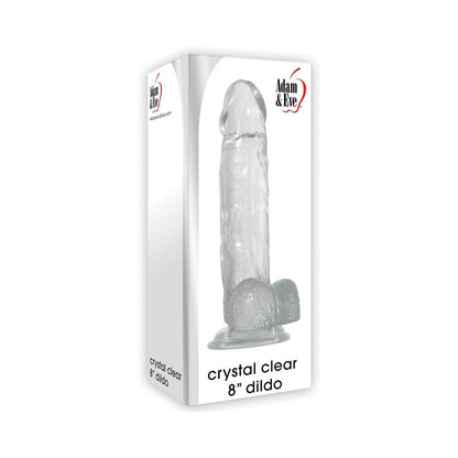 Crystal Clear 8 in. Dildo