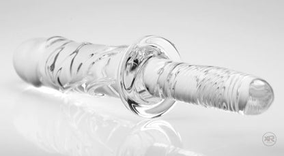 Glass Dildo Thruster Clear