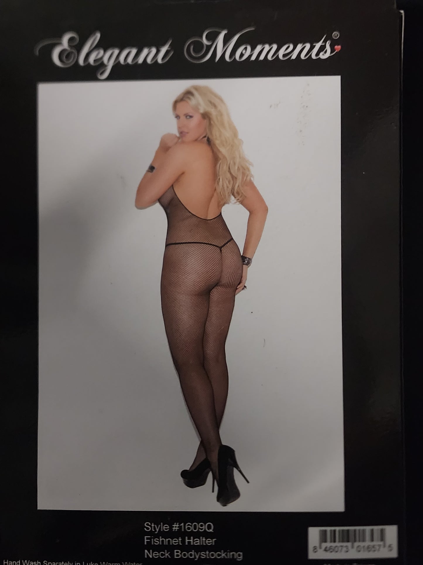 Fishnet Halter Neck Bodystocking