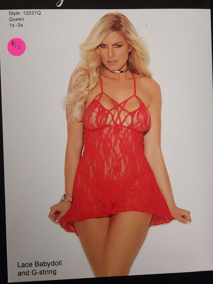 Lace babydoll